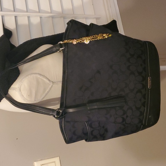 Coach Park Signature North South Tote Very Large Tote Carryall 23295 - Picture 1 of 9